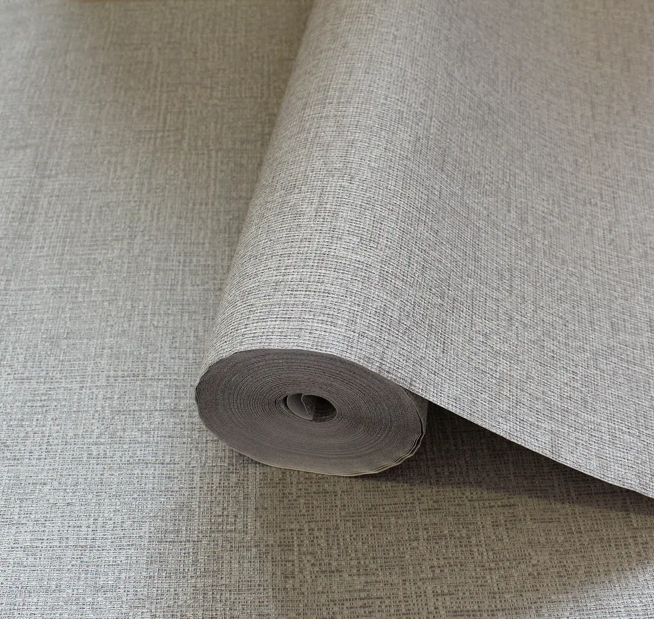 Gray Embossed Wallpaper – Understated Shimmer (24110-3)